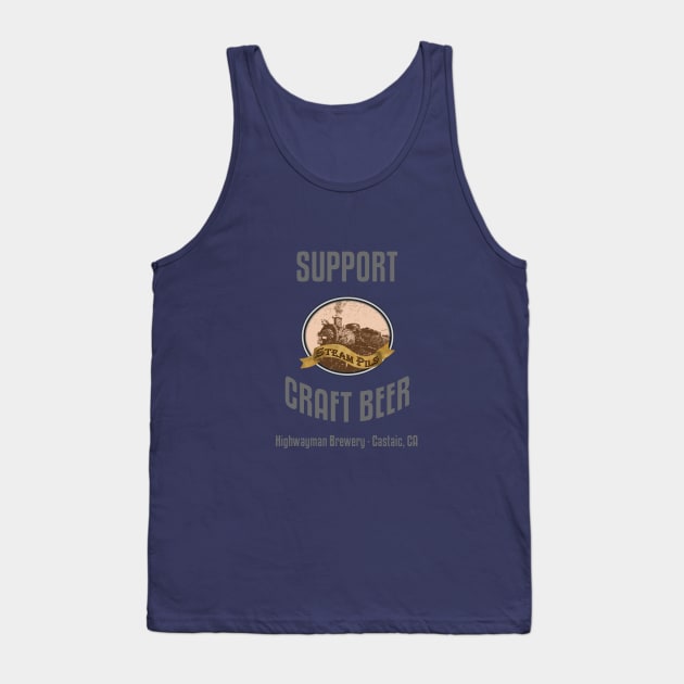 HMB Support Craft Beer: Steam Pils Tank Top by kevos